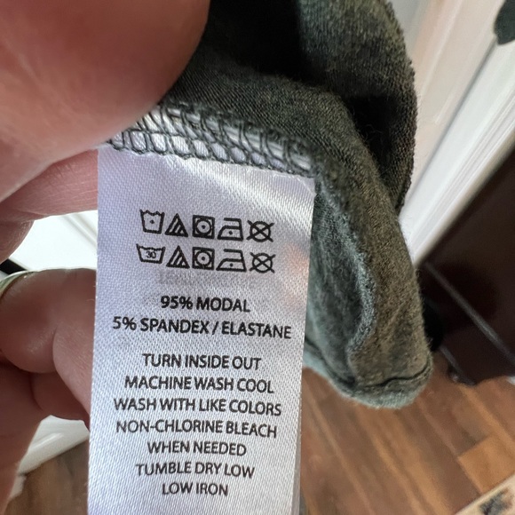 Kenar Heather Green Scoop Neck Long Sleeve Top Size Small - Picture 4 of 4